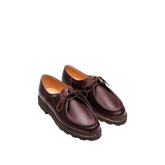 Paraboot Michael Marche Ii Lisse Café Lace-Up Shoes - NWT